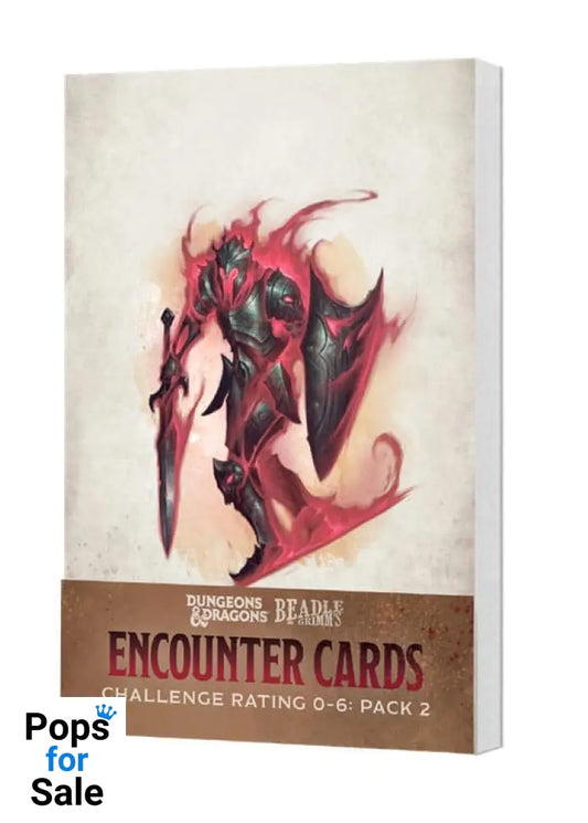 Dungeons & Dragons RPG Encounter Cards Challenge Rating 0-6: Pack 2 *english* Miniature Gaming & Tabletop