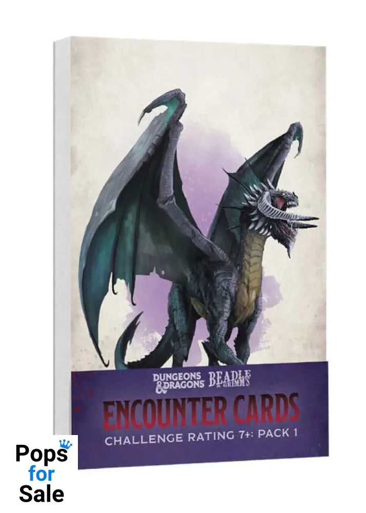 Dungeons & Dragons RPG Encounter Cards Challenge Rating 7+: Pack 1 *english* Miniature Gaming & Tabletop