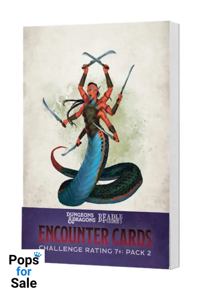 Dungeons & Dragons RPG Encounter Cards Challenge Rating 7+: Pack 2 *english*