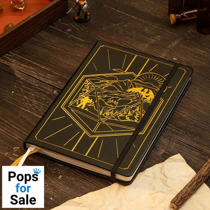 Dungeons & Dragons RPG Journal 5e Black Books