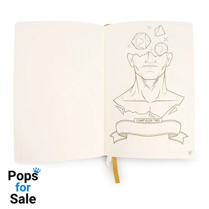 Dungeons & Dragons RPG Journal 5e Brown Books