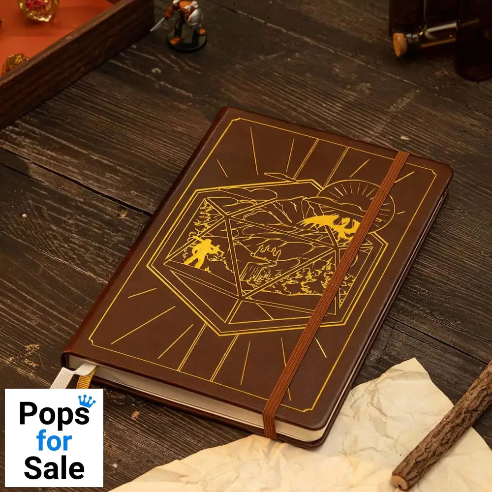 Dungeons & Dragons RPG Journal 5e Brown Books