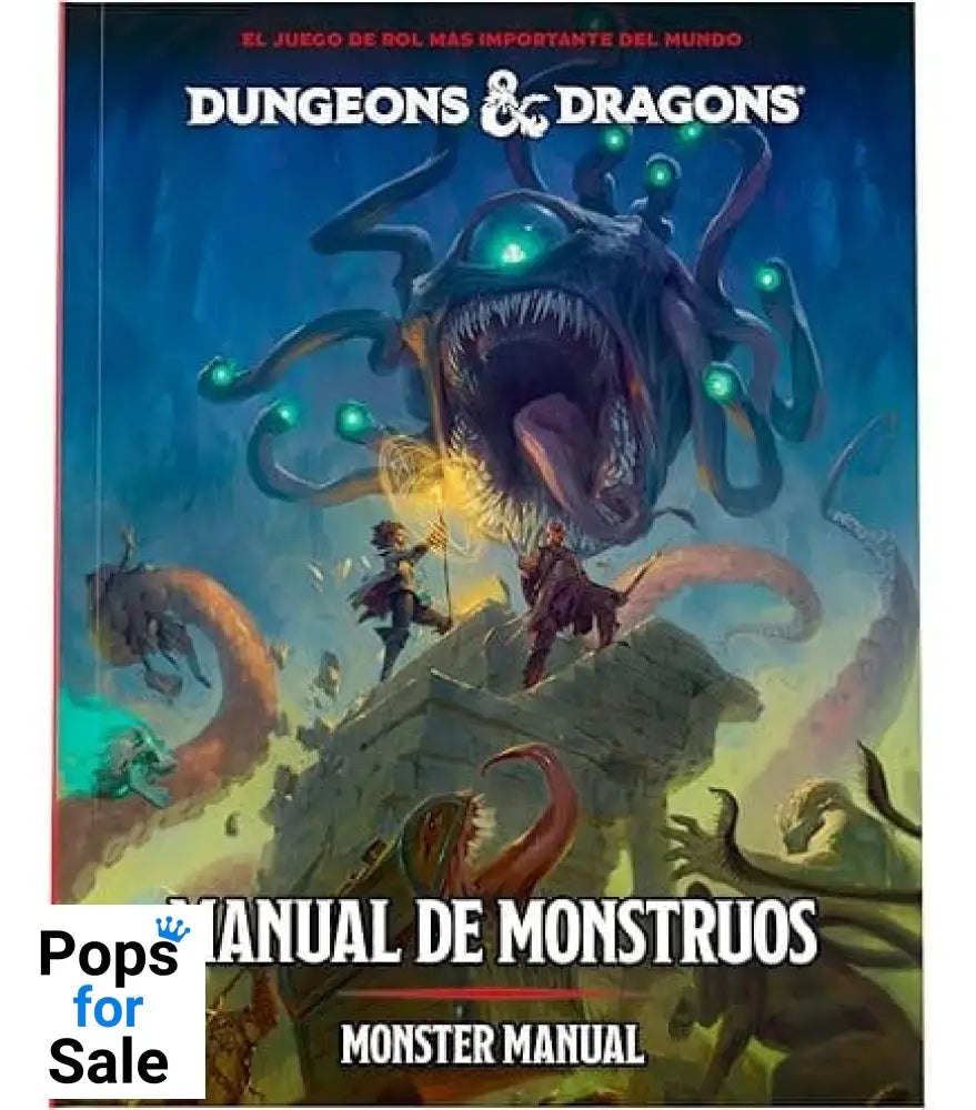 Dungeons & Dragons RPG Manual de Monstruos 2024 spanish Board games and accessories,3ce1f57e64