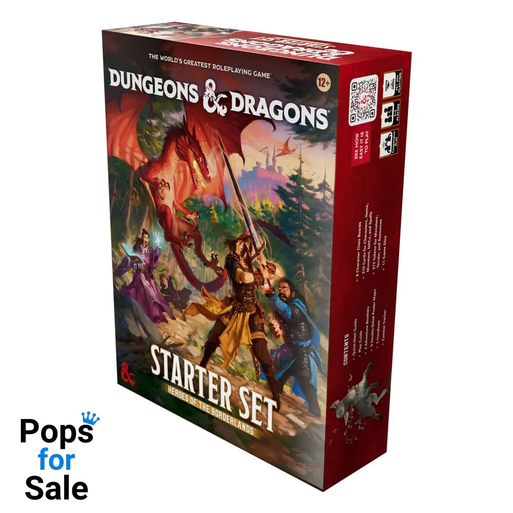 Dungeons & Dragons RPG Starter Set: Heroes of the Borderlands english Board games and accessories,3ce1f57e64