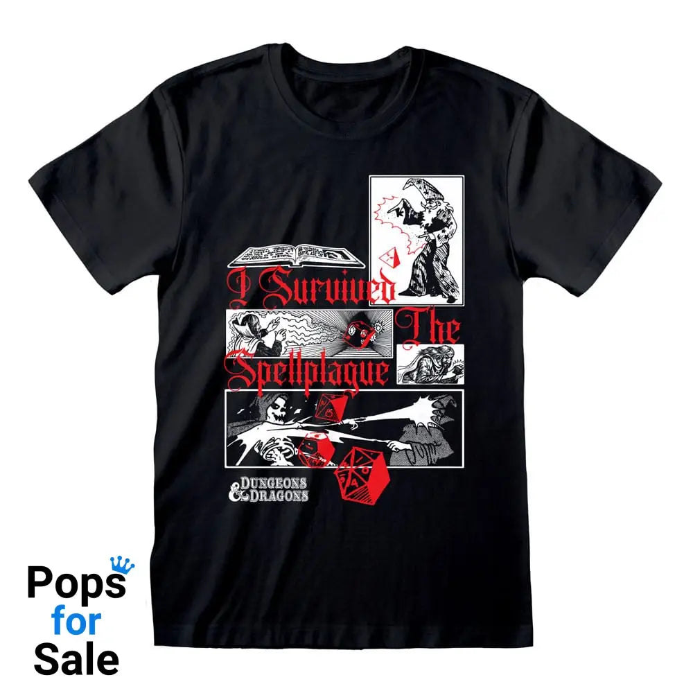 Dungeons & Dragons T-Shirt I Survived The Spellplague Size L T-shirts