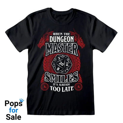 Dungeons & Dragons T-Shirt When The Dungeon Master Smiles Size M