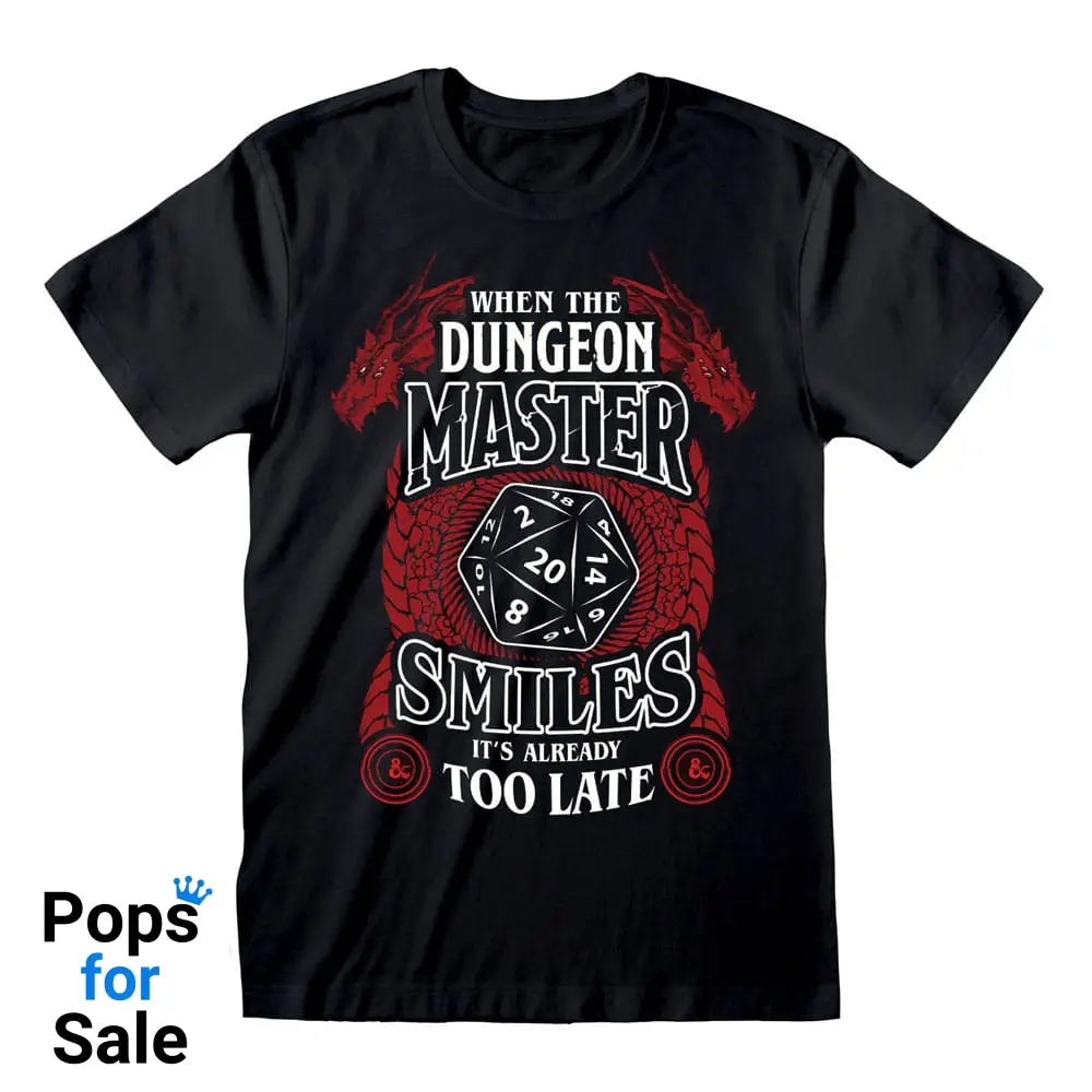 Dungeons & Dragons T-Shirt When The Dungeon Master Smiles Size S