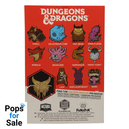 Dungeons & Dragons World Pin Badge Display 50th Anniversary Mystery Pin Badge (12)
