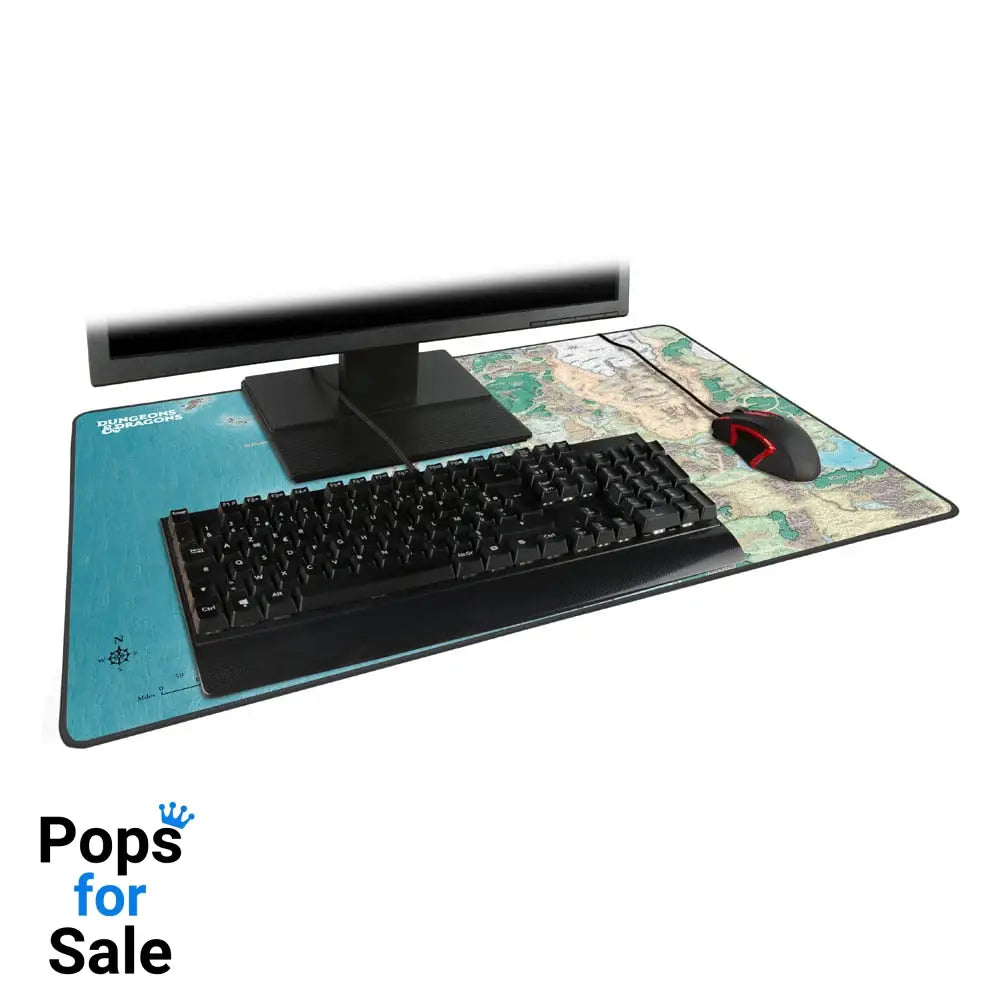 Dungeons & Dragons XL Mousepad Faerun Map