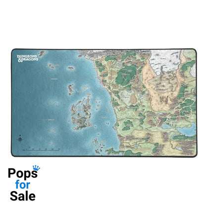 Dungeons & Dragons XL Mousepad Faerun Map