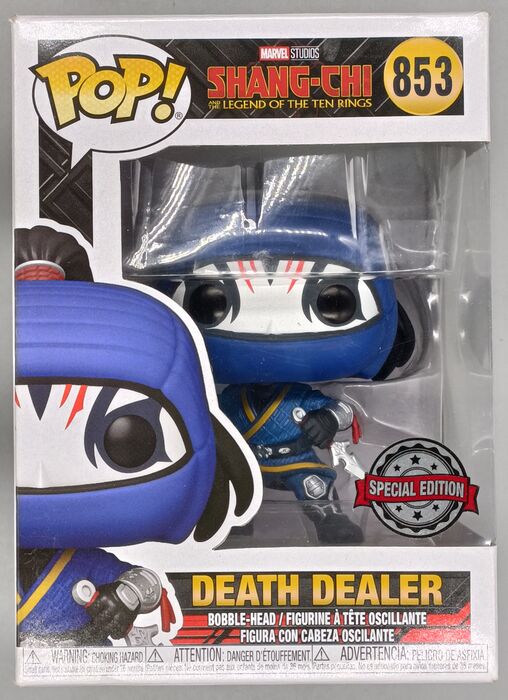 #853 Death Dealer - Marvel Shang-Chi Legend of the Ten Rings - Box Damaged Funko POP