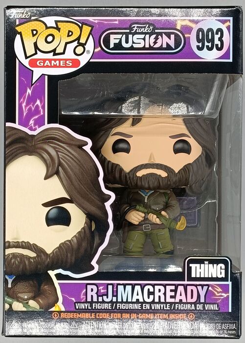 993 R.J. MacReady - The Thing - Funko Fusion New Funko POP