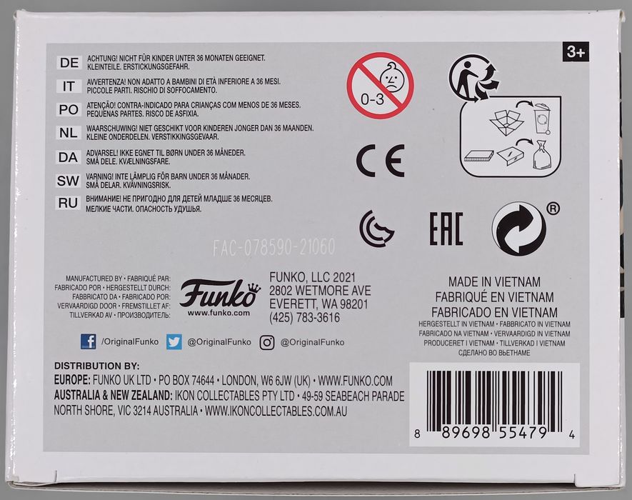 838 Winter Soldier (w/ Shield) Marvel Captain America Winter Soldier Funko POP