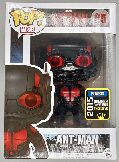 #85 AntMan (Black Out) Marvel Antman - 2015 Con - Box Damaged Funko POP