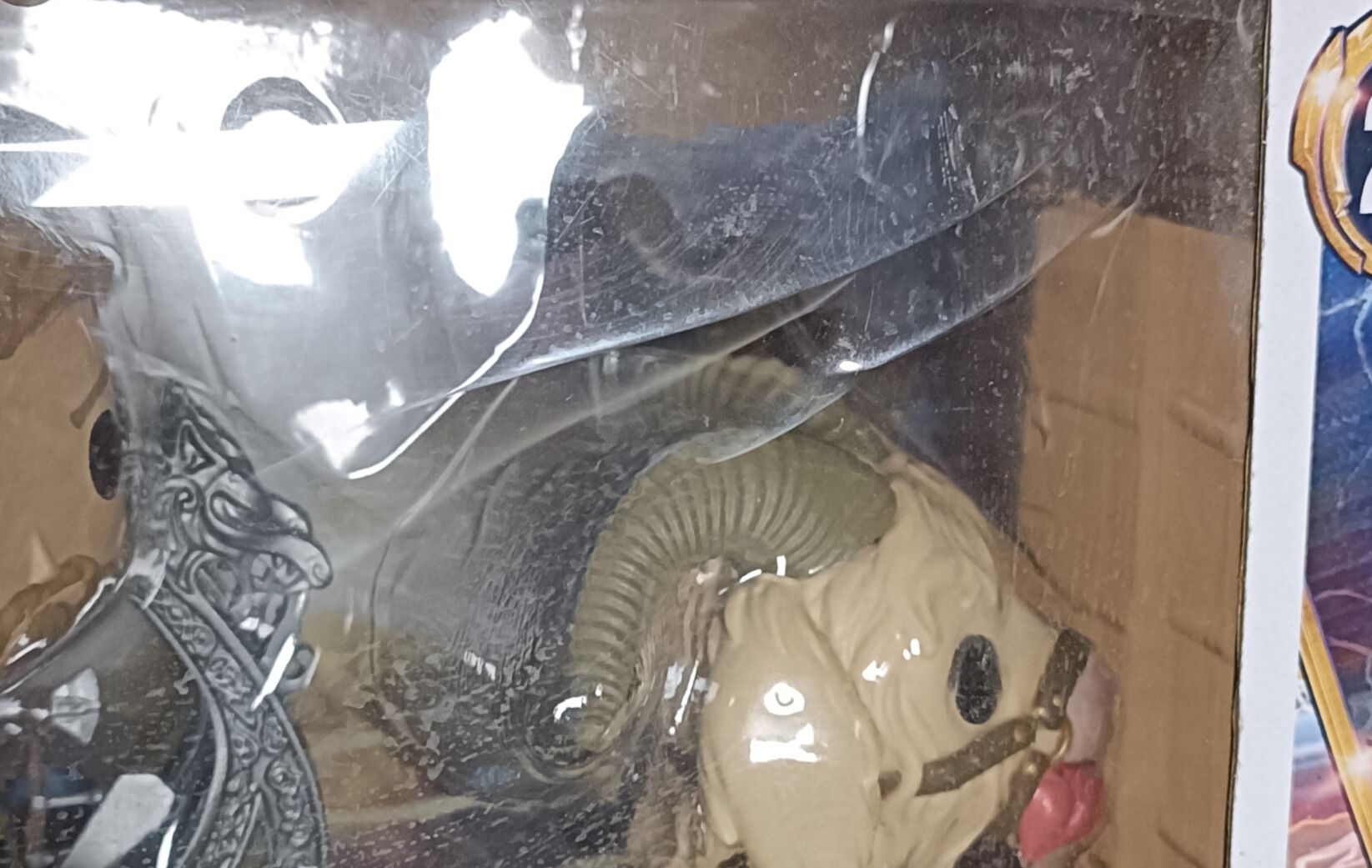 290 Goat Boat - Thor, Toothgnasher & Toothgrinder - Rides - Marvel Thor 4 Love and Thunder Funko POP - Box Damaged