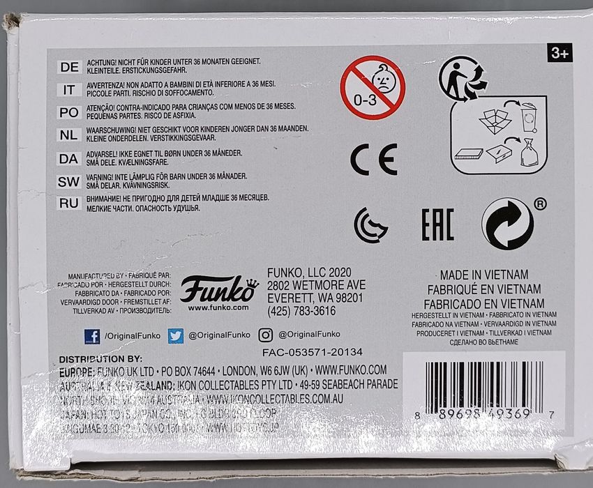 755 Russell (Alien) - Disney Pixar - Funko POP - Box Damaged