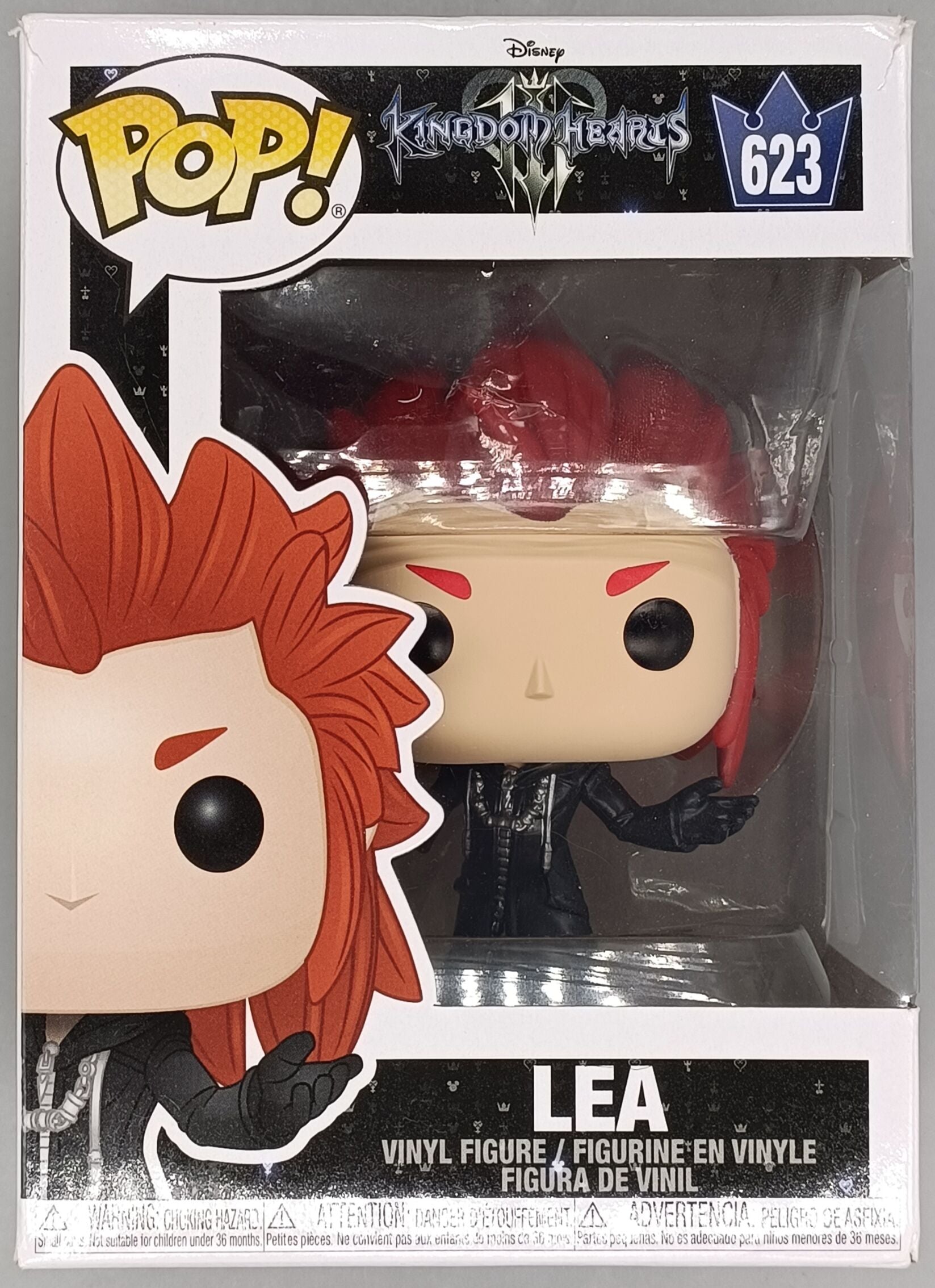 623 Lea - Disney Kingdom Hearts 3-Axel - Box Damaged Funko POP
