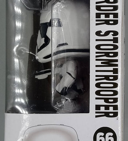 #66 First Order Stormtrooper - Star Wars - Box Damaged Funko POP