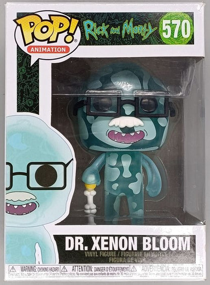 570 Dr. Xenon Bloom - Glow - Rick and Morty - Box Damaged Funko POP