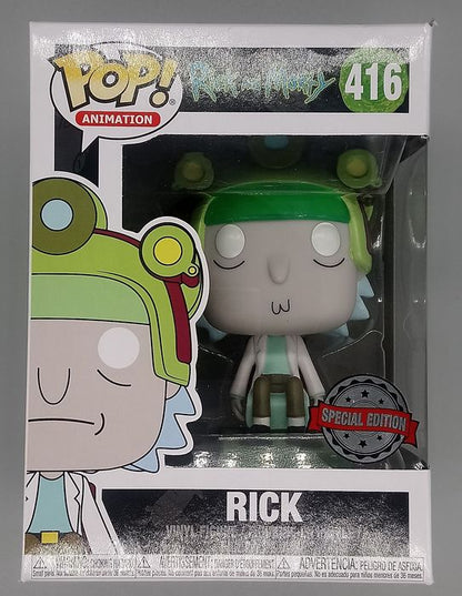 #416 Rick (Blips and Chitz) - Rick and Morty - Box Damaged Funko POP