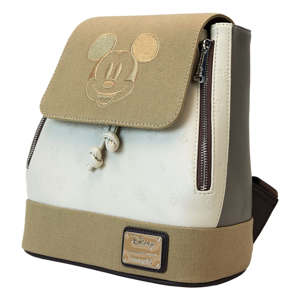 Disney by Loungefly Mini Backpack Mickey and Friends Canvas New