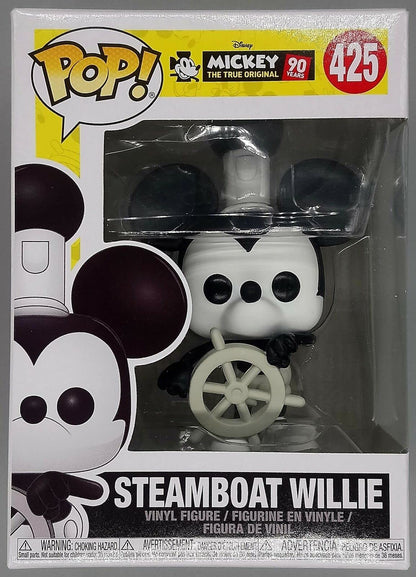 425 Steamboat Willie Disney Mickey's 90th anniversary Funko POP - Box Damaged