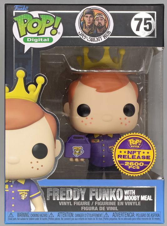 #75 Freddy Funko (with Mooby Meal) Digital 2600pc - Box Damaged Funko POP