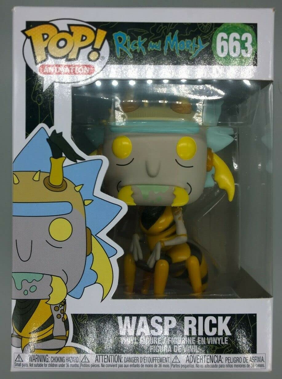 663 Wasp Rick - Rick and Morty - Funko POP - Box Damaged