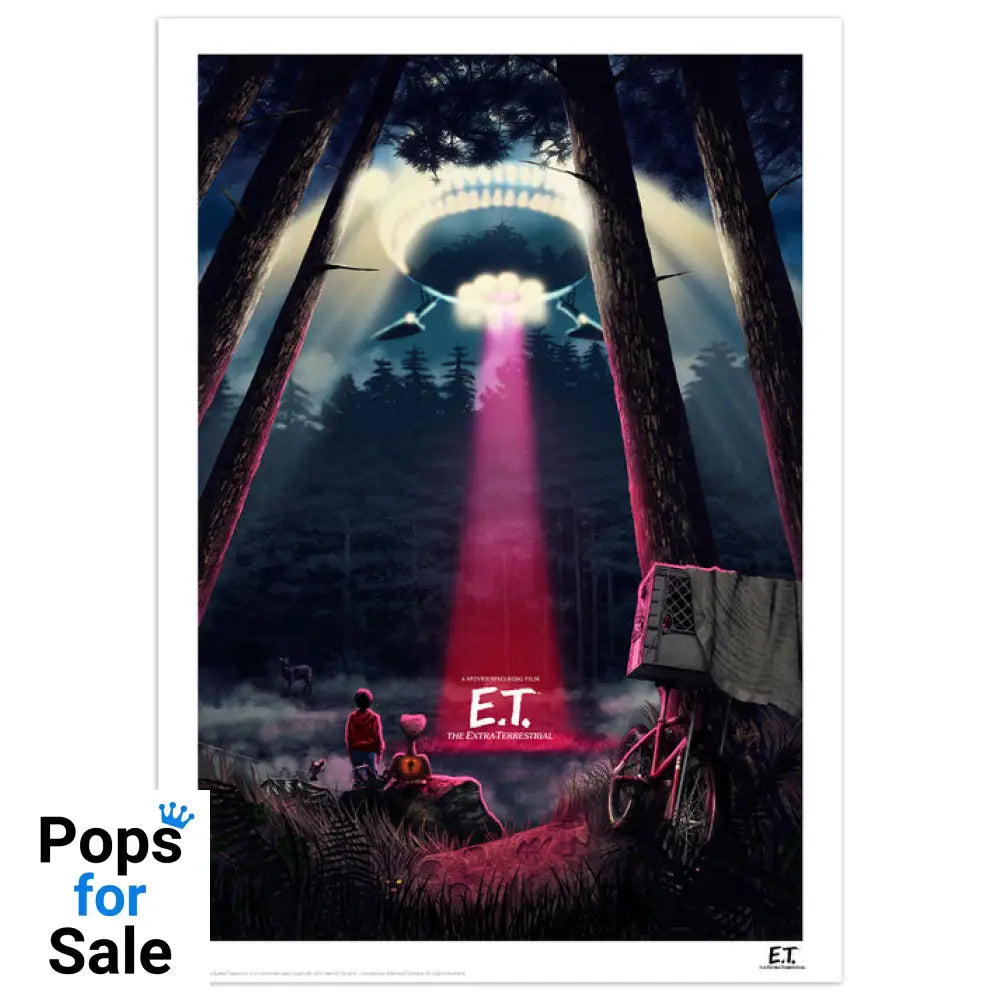 E.T. Limited Edition Art Print Wall Art