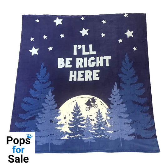 E.T. the Extra-Terrestrial Cozy Blanket Portal I´ll be right here 180 x 200 cm