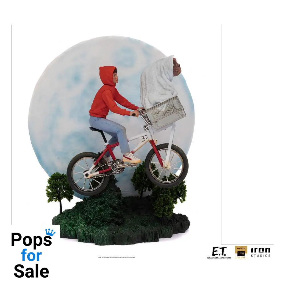 E.T. the Extra-Terrestrial Deluxe Art Scale Statue 1/10 E.T. & Elliot 27 cm Statues