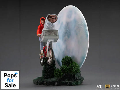 E.T. the Extra-Terrestrial Deluxe Art Scale Statue 1/10 E.T. & Elliot 27 cm