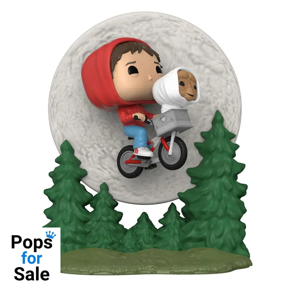 E.T. the Extra-Terrestrial POP! Moment Vinyl Figure Elliot and ET Flying (GITD) 9 cm Funko POP POP! Figures