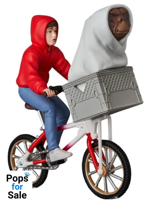 E.T. the Extra-Terrestrial UDF Series Mini Figure E.T. & Elliot Bicycle 9 cm