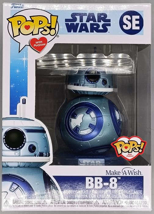 #SE BB8 (MakeAWish) Metallic - Star Wars Funko POP