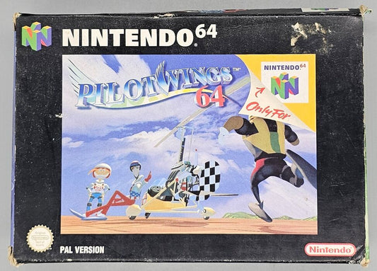 Pilotwings 64 for Nintendo 64 (N64) - [Box Damaged]