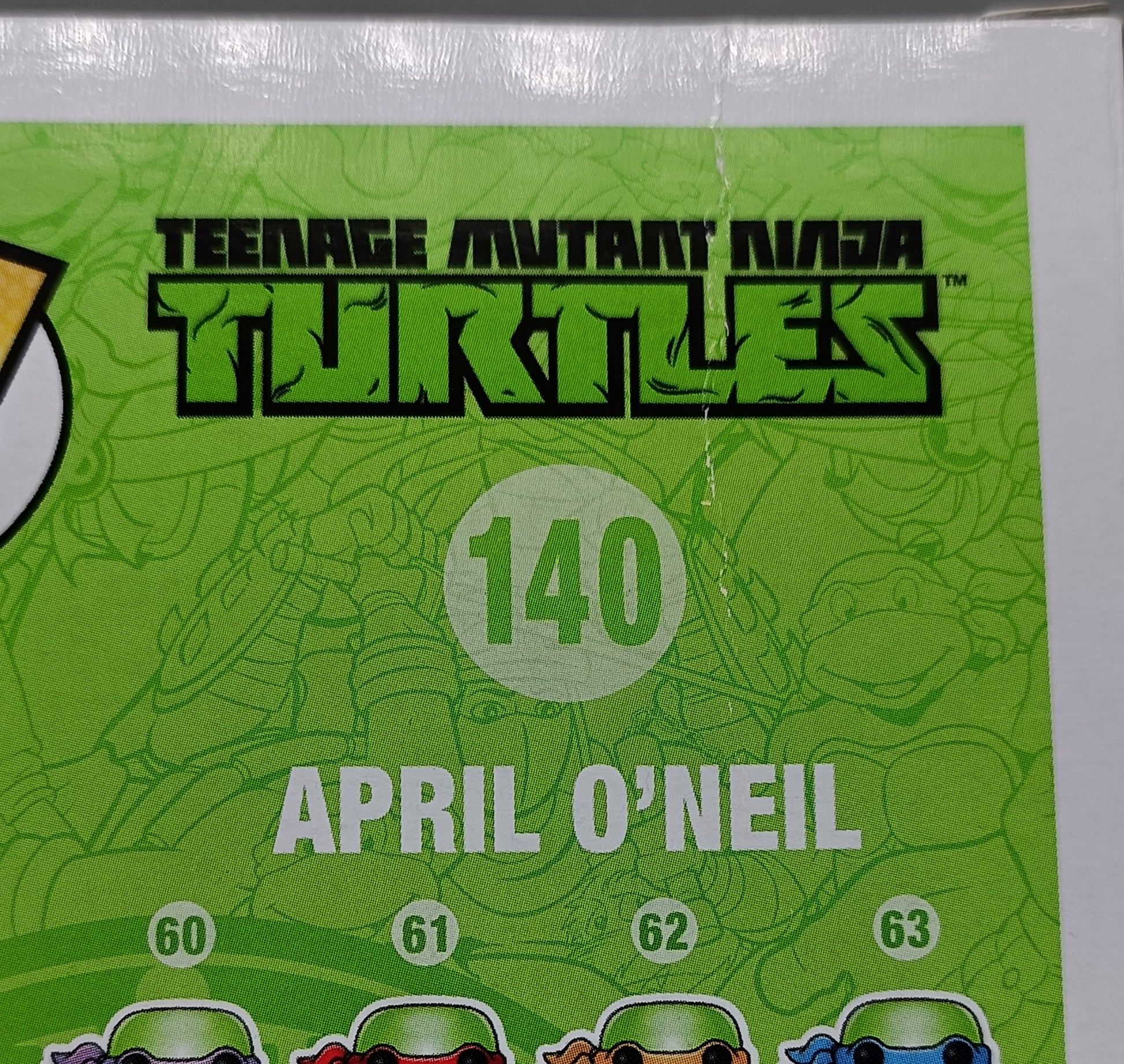 #140 April O'Neil - Teenage Mutant Ninja Turtles TMNT Box Damaged Funko POP