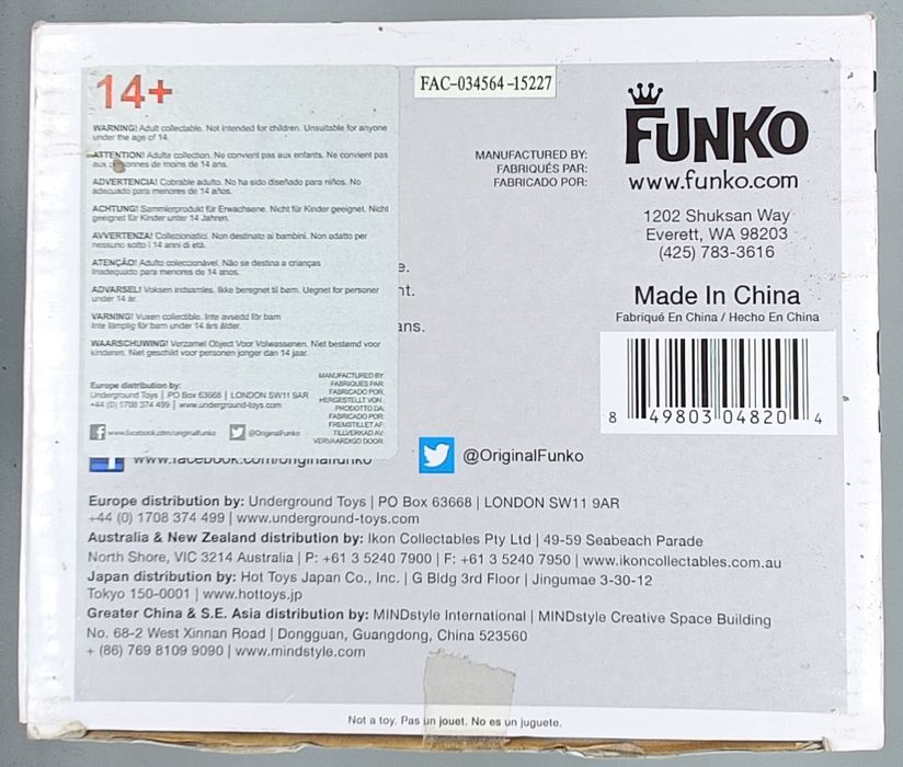 #39 Wampa - 6 Inch Flocked - Star Wars - Box Damaged Funko POP