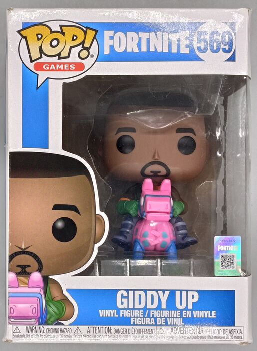 #569 Giddy Up - Fortnite - Box Damaged Funko POP