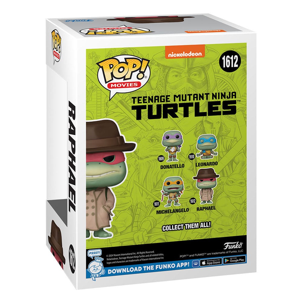1612 Raphael w/Coat & Hat - TMNT Teenage Mutant Ninja Turtles Funko POP Preorder