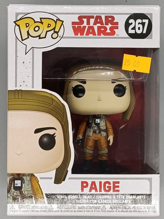 #267 Paige - Star Wars - The Last Jedi - Box Damaged Funko POP