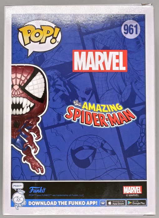 961 Doppelganger SpiderMan Metallic - Marvel Funko POP