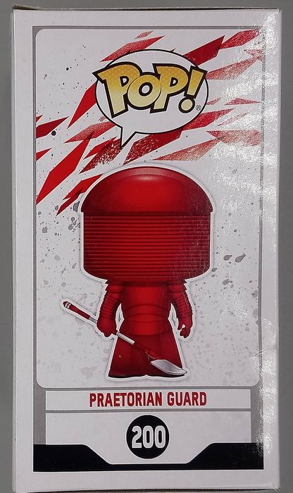 #200 Praetorian Guard - Star Wars - The Last Jedi Box Damaged Funko POP
