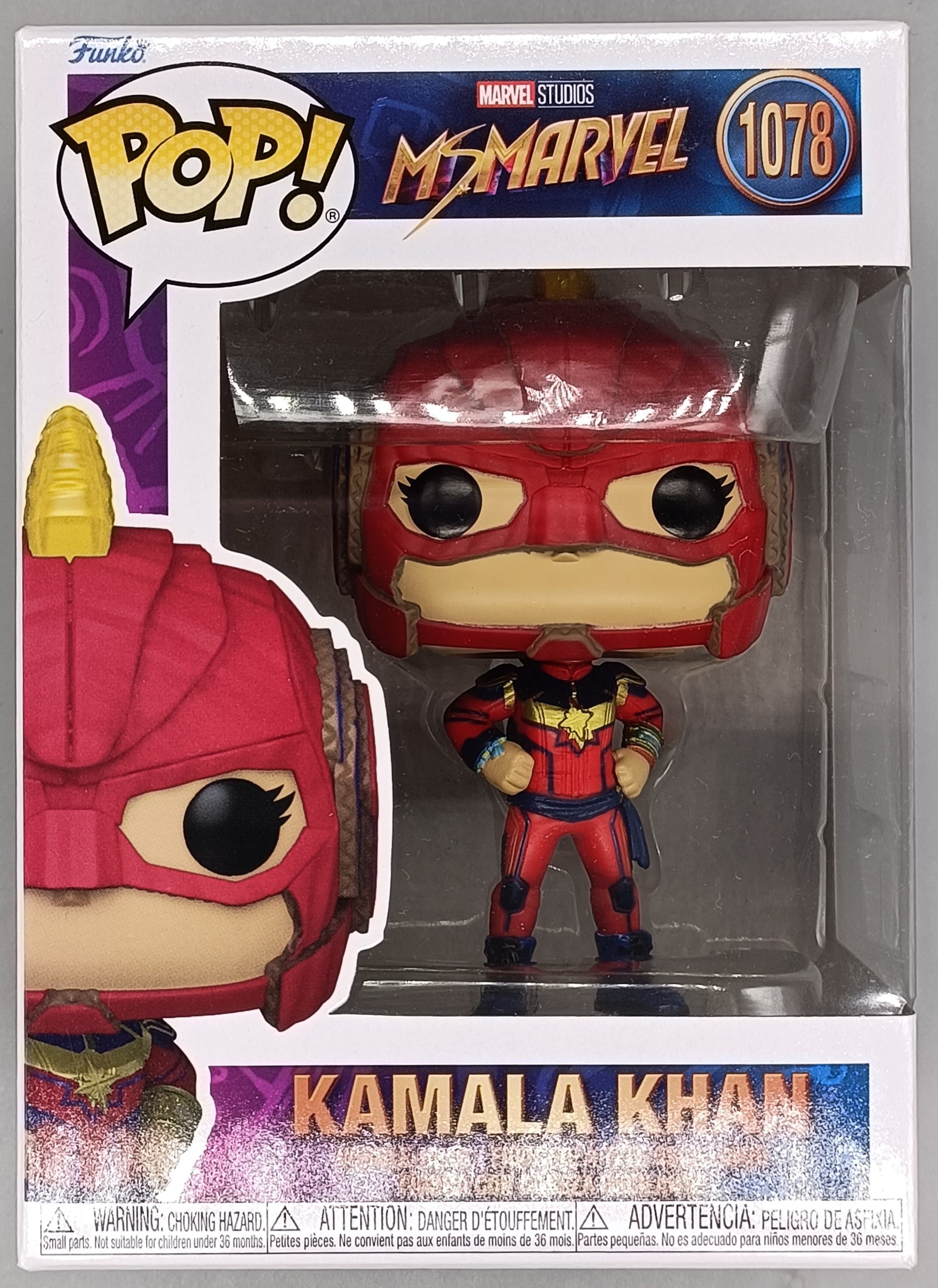 #1078 Kamala Khan - Marvel Ms. Marvel Funko POP