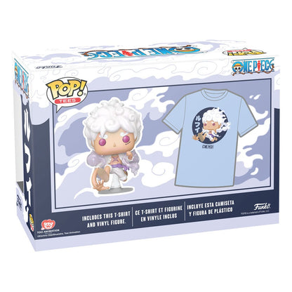 One Piece POP! & Tee Box Luffy Fifth Gear Size L