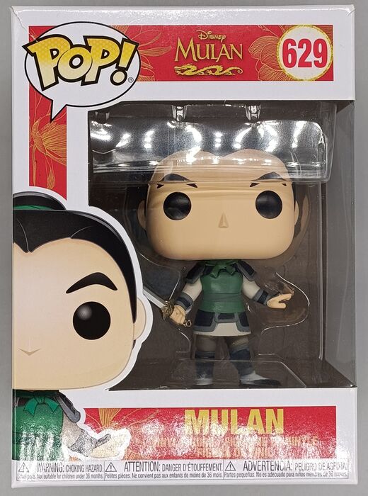 #629 Mulan (as Ping) - Disney Mulan - Box Damaged Funko POP