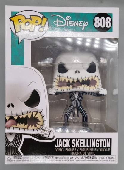 808 Jack Skellington (Scary Face) Disney The Nightmare Before Christmas Funko POP