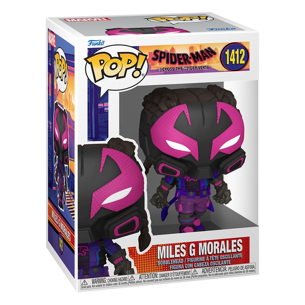 1412 Miles G Morales - Marvel Spiderman Across the Spider-Verse Funko POP Preorder