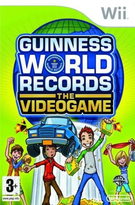 Guinness Book Of Records: The Videogame for Nintendo Wii/Wii-U - [No Manual]
