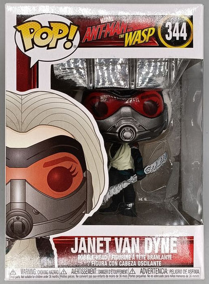 344 Janet van Dyne - Marvel Ant-Man & The Wasp Box Damaged Funko POP